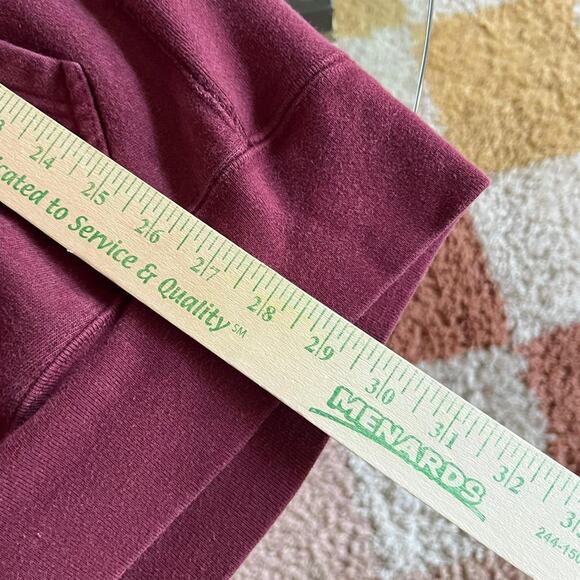 00s Steve & Barry’s Reverse Weave Style Texas A&M Hoodie Size L - Picture 6 of 7